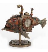 Steampunk ponorka ryba 23cm